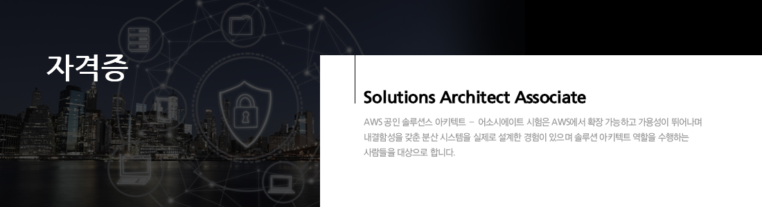 Solutions Architect Associate 자격증 대비반